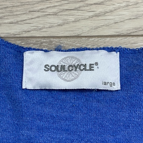 Soulcycle Blue Racerback Tank Top - Picture 8 of 8